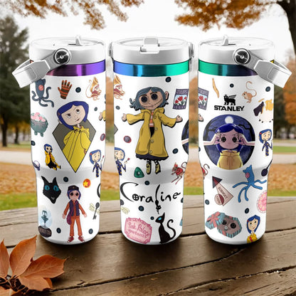 Coraline Movies IceFlow 40oz Tumbler - 410TTHNTB005