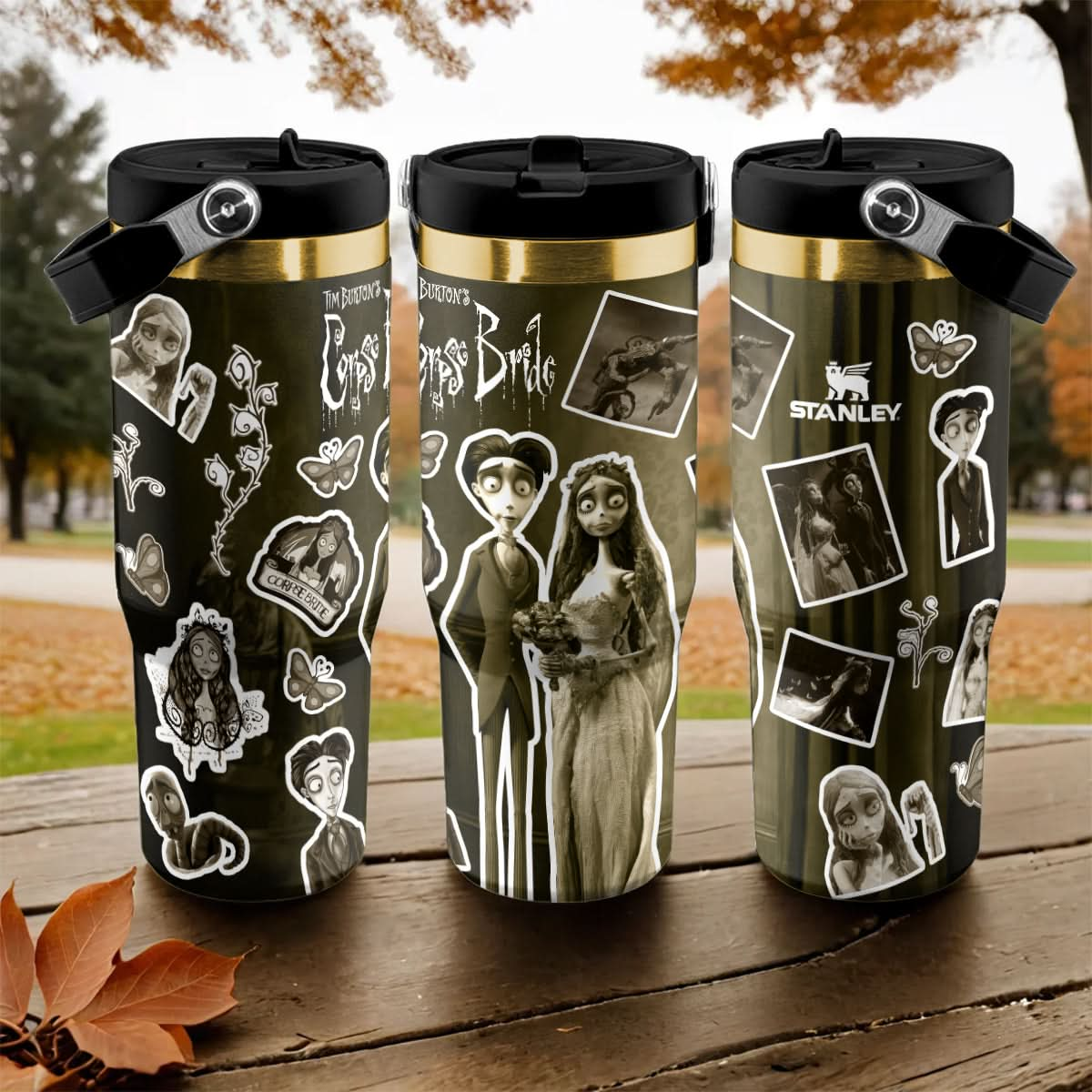 Halloween Corpse Bride IceFlow 40oz Tumbler - 409HLHNTB170