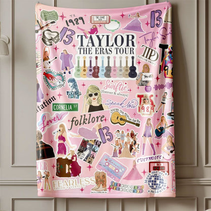 Taylor The Era Tour, Taylor Swift Albums Blanket 407HLTLBL037