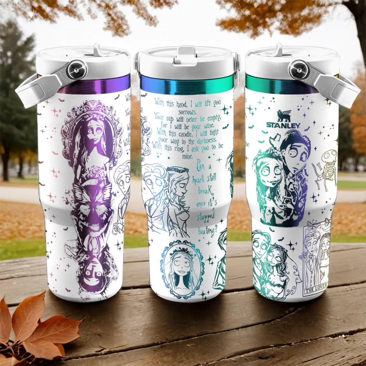 Corpse Bride IceFlow 40oz Tumbler - 409HLHNTB166