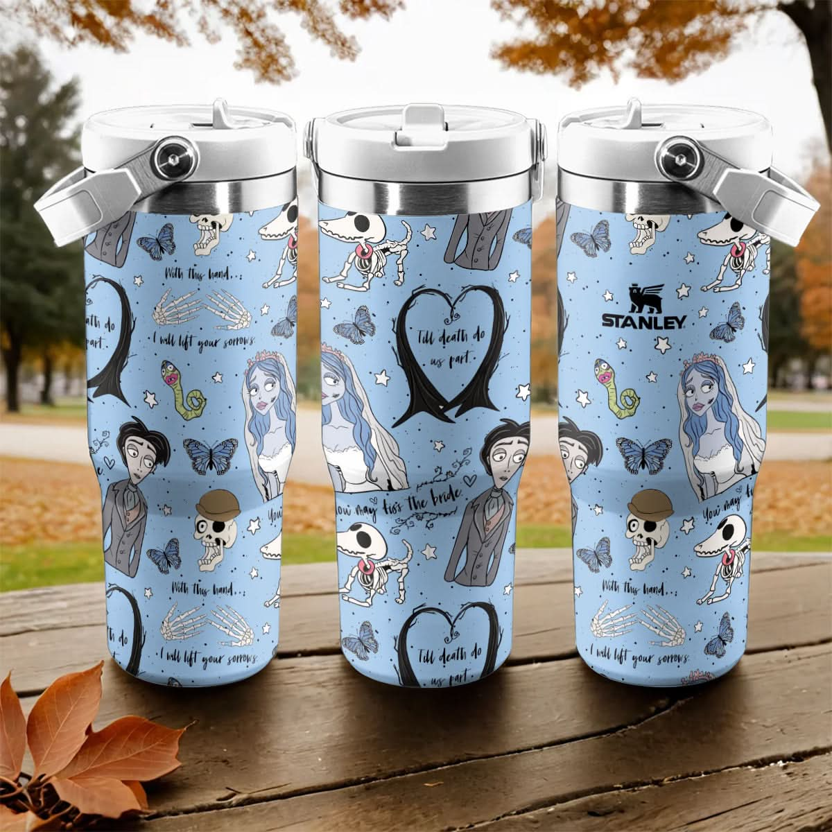 Corpse Bride IceFlow 40oz Custom Tumbler - 409VTHNTB056