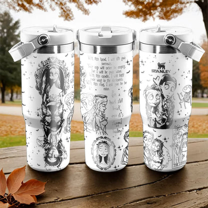 Corpse Bride IceFlow 40oz Tumbler - 409HLHNTB166