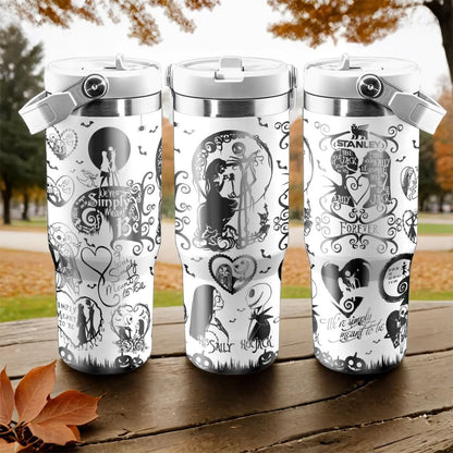 Jack & Sally Forever IceFlow 40oz Tumbler - 408VTHNTB030