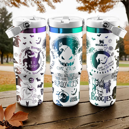 "I'm the Oogie Boogie man" IceFlow 40oz Tumbler - 408VTHNTB033