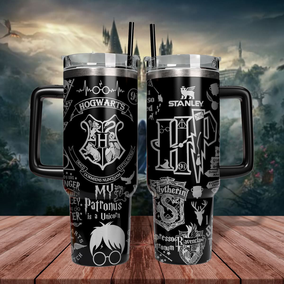 HP Magic School Engraved 40oz Tumbler - 407TTHNTB002