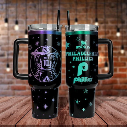 Custom Baseball Team Engraved 40oz Tumbler