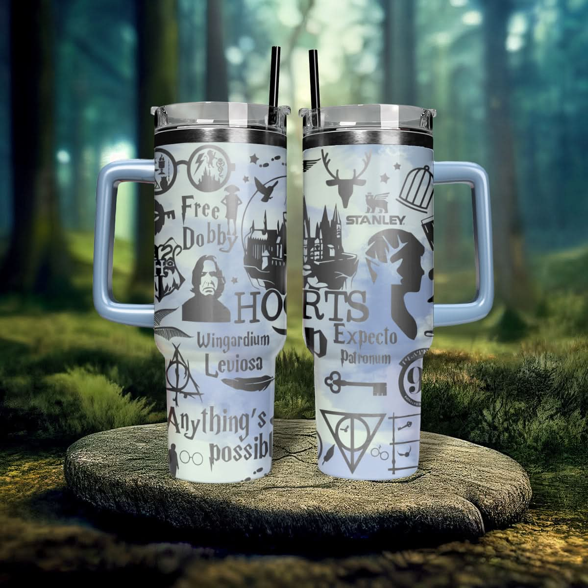 HP Hogwarts Wizards Engraved Tumbler - 407HLHNTB073