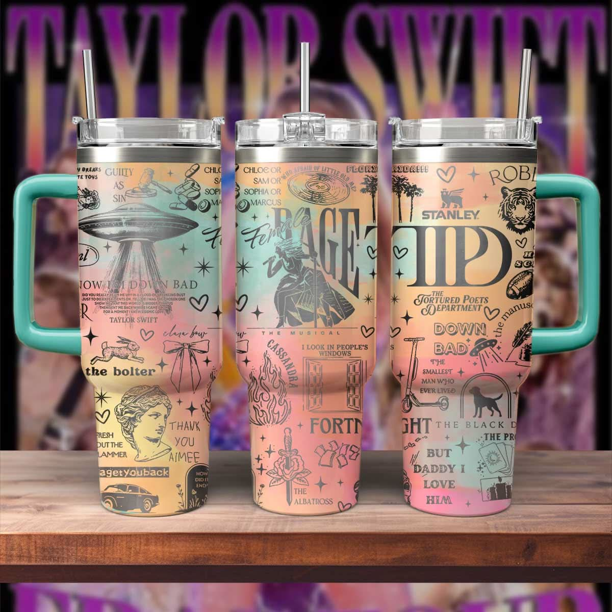 TS Album 31 Song - 40oz Tumbler 406VTTLTB031