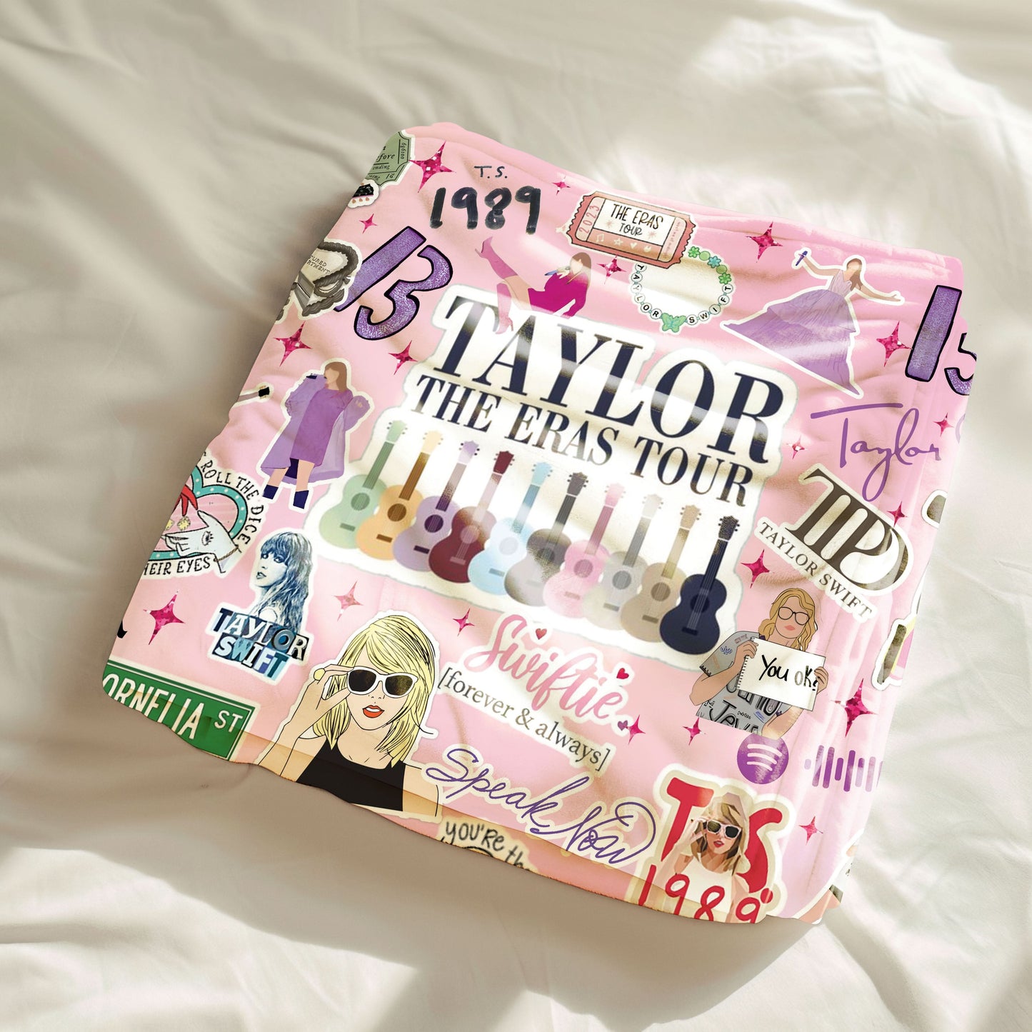 Taylor The Era Tour, Taylor Swift Albums Blanket 407HLTLBL037