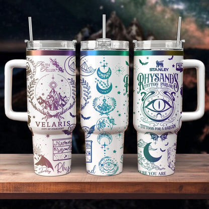 Velaris Rhysand's Engraved 40oz Tumbler - 407VTHNTB003