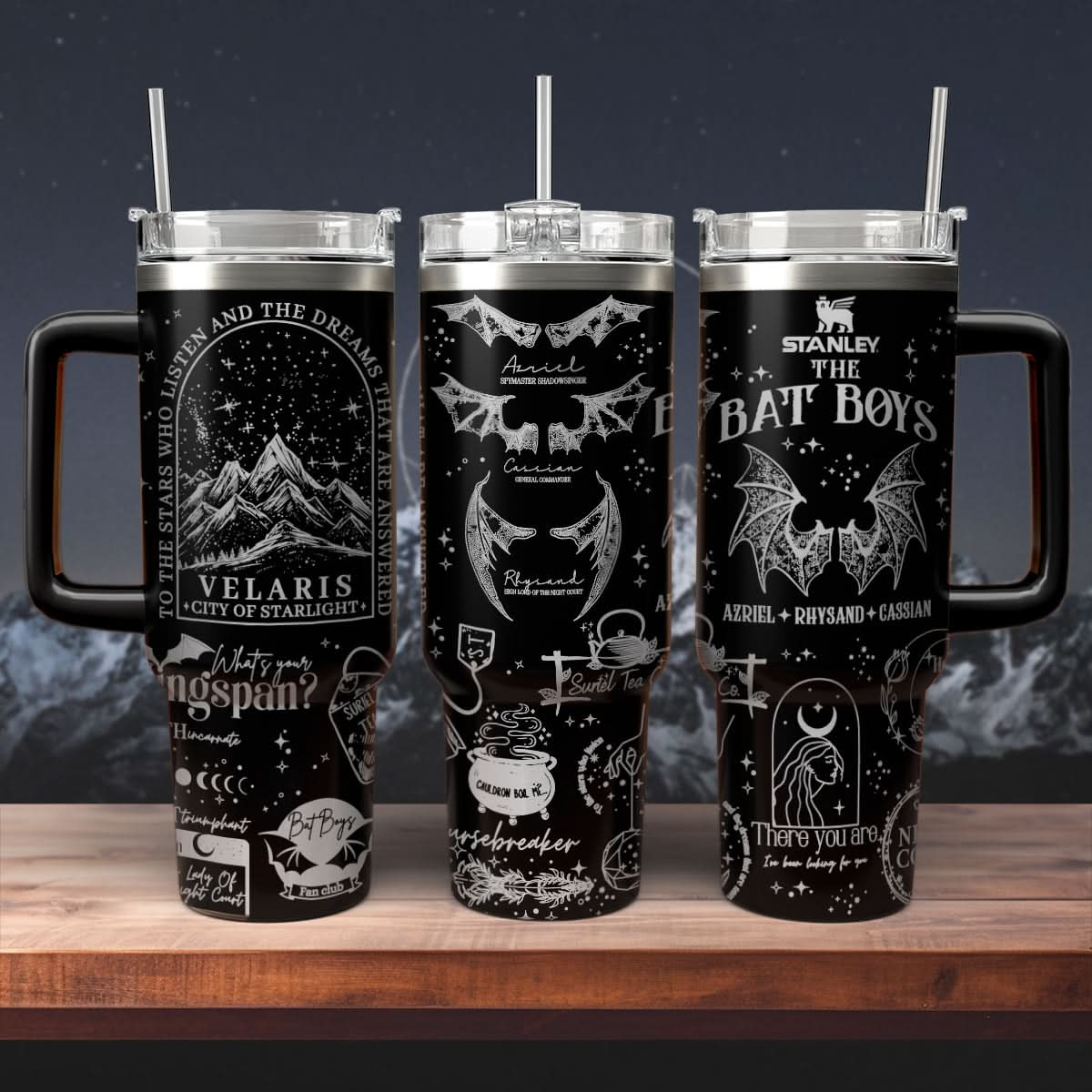 Velaris City of Starlight 40oz Tumbler - 406TTHNTB148