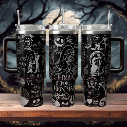 Disney Nightmare Christmas 40oz Tumbler - 408HLHNTB082