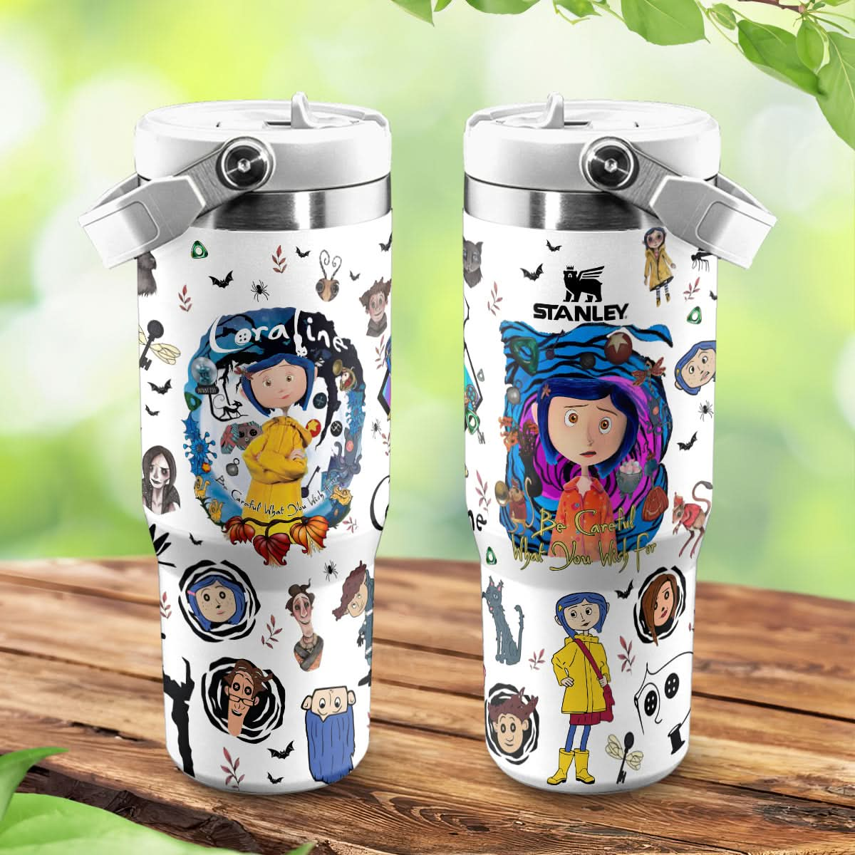 Coraline Movie IceFlow 40oz Tumbler - 410HLHNTB002