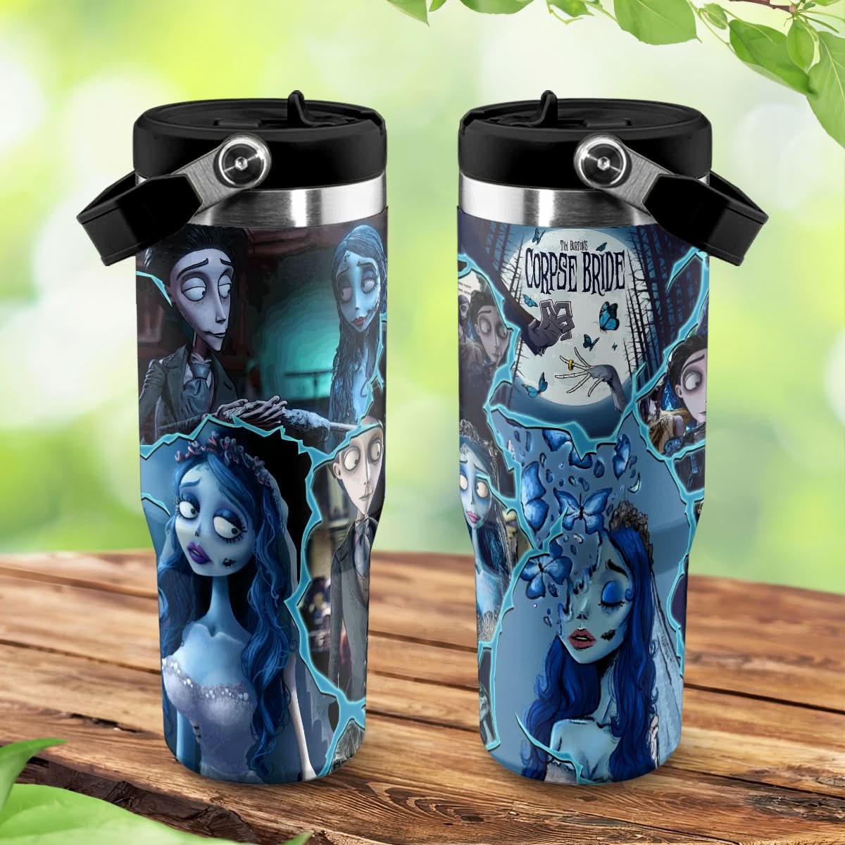 Halloween Corpse Bride IceFlow 40oz Tumbler - 409HLHNTB167