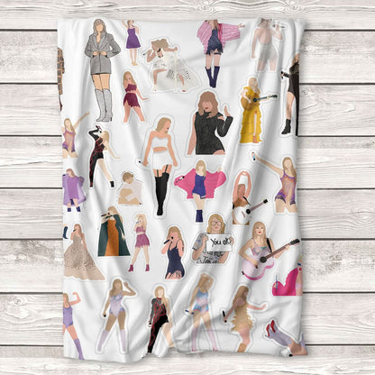 Taylor Swift The Era Tour, Swiftie Blanket 407HLHNBL063