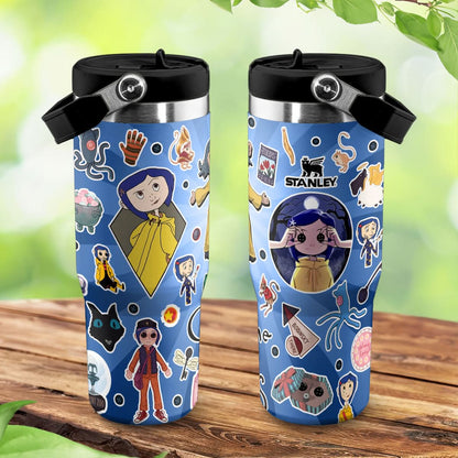 Coraline Movies IceFlow 40oz Tumbler - 410TTHNTB005