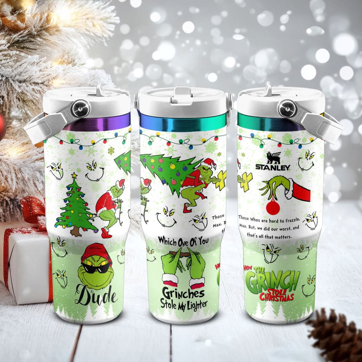 Grinch Movie IceFlow 40oz Tumbler - 410TTHNTB021