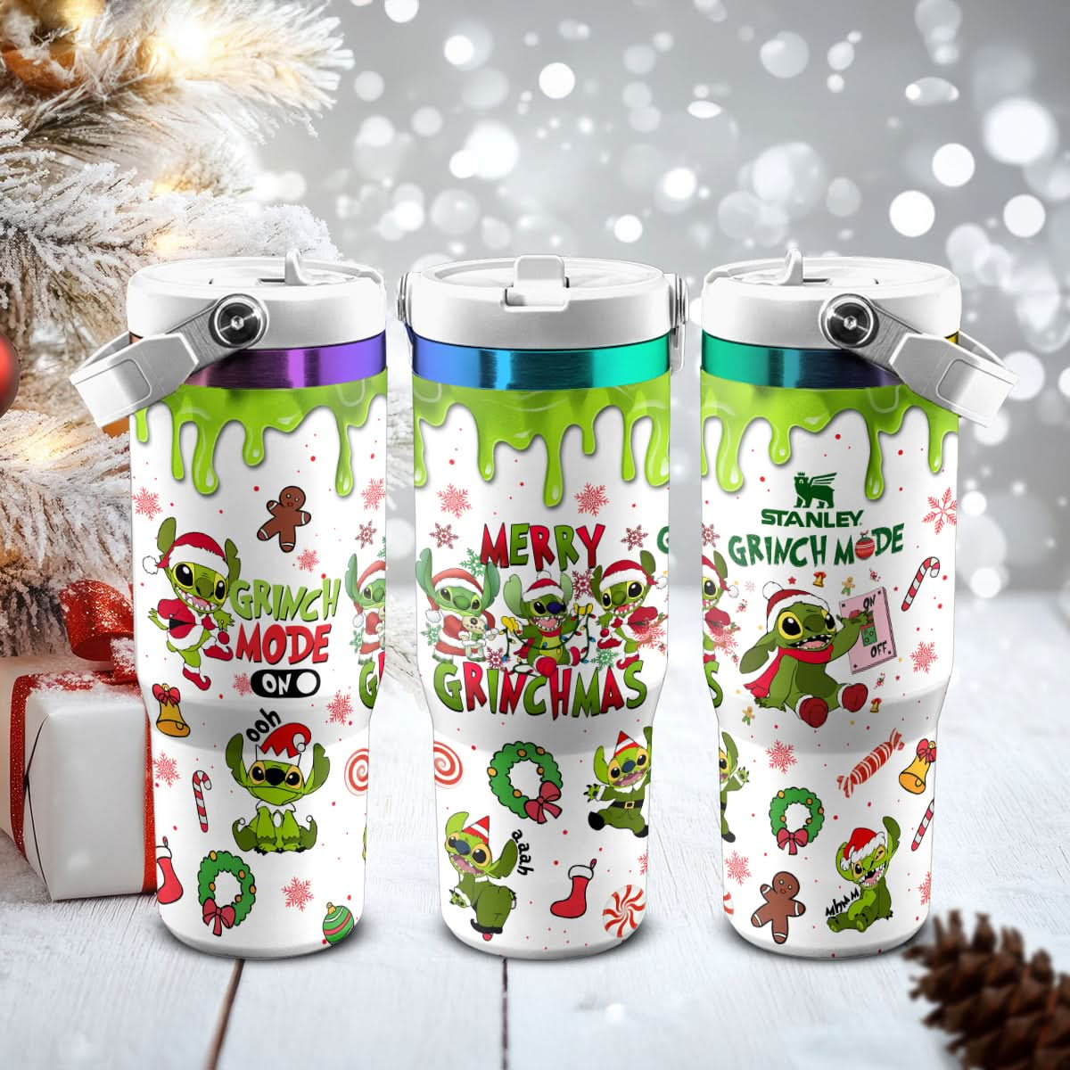 Grinch IceFlow 40oz Tumbler - 410TTHNTB008