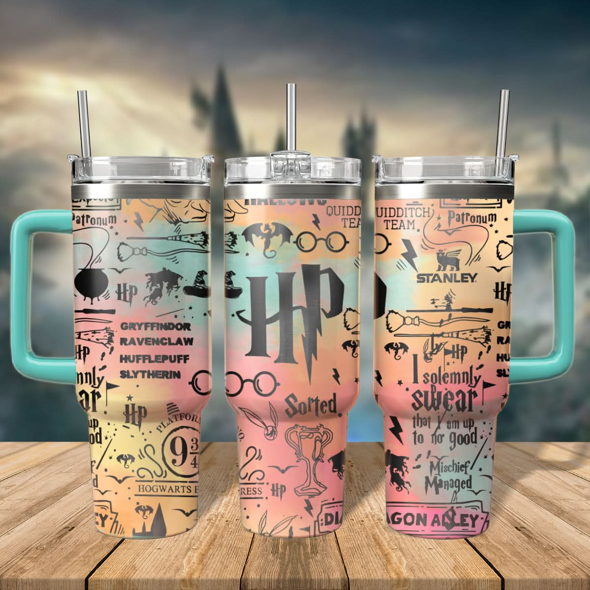 HP Wizards Engraved Tumbler - 407HLHNTB068