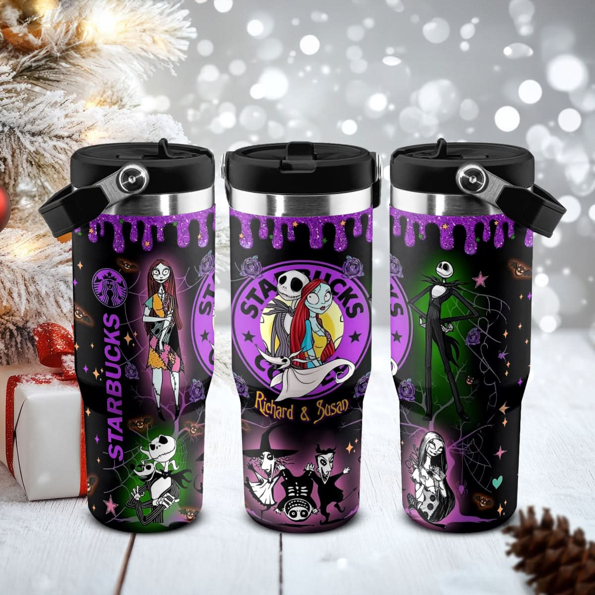 Nightmare Starbucks IceFlow 40oz Tumbler - 409VTHNTB028