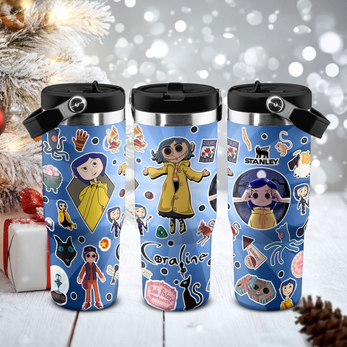 Coraline Movies IceFlow 40oz Tumbler - 410TTHNTB005