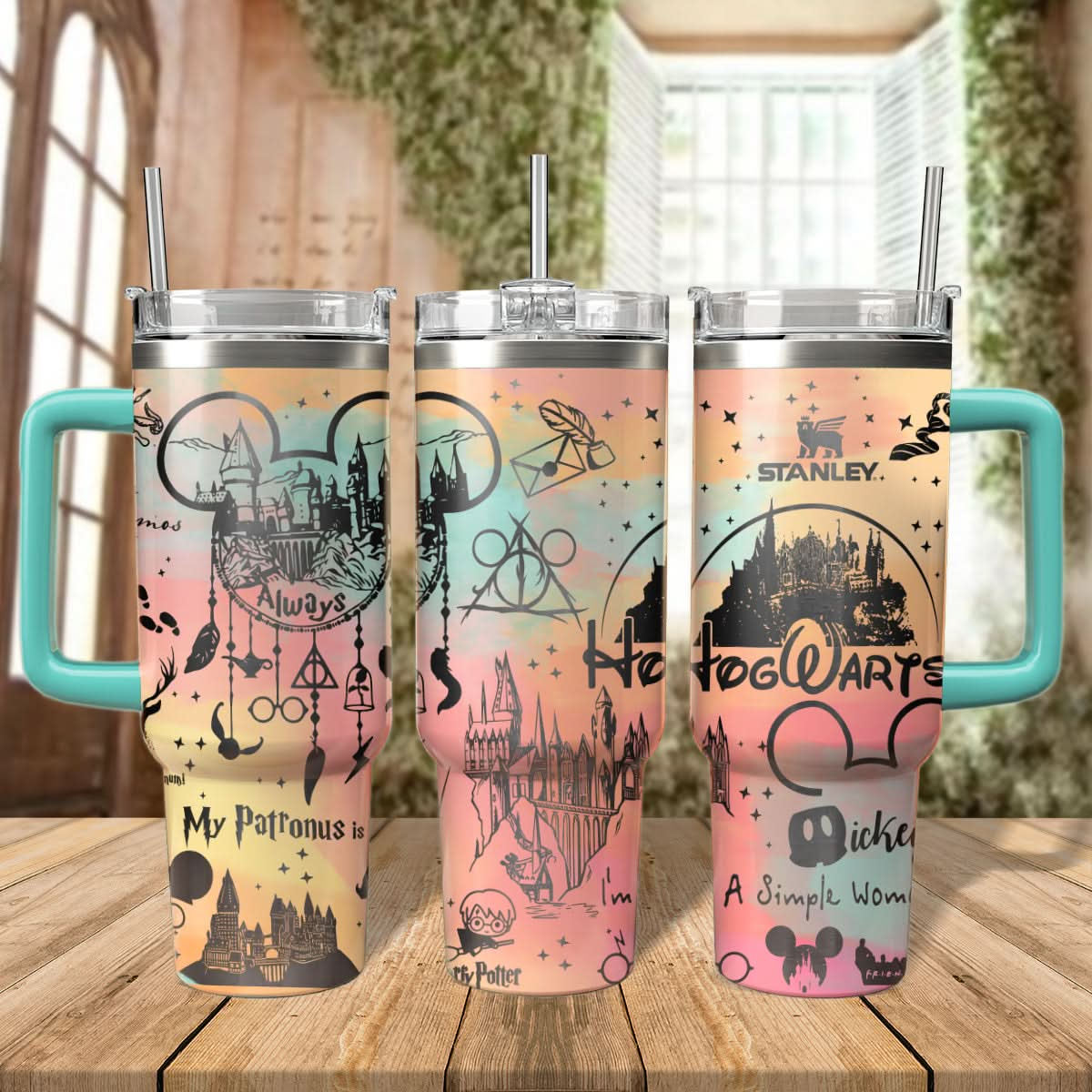 HP Disney Wizards Engraved Tumbler - 408HLHNTB076