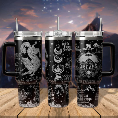 A Court of Thorns and Roses 40oz Tumbler - 407VTHNTB004