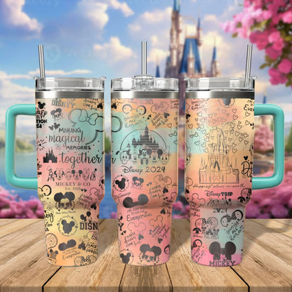 Disney Vacation Family Trip 40oz Tumbler- 406TTHNTB052