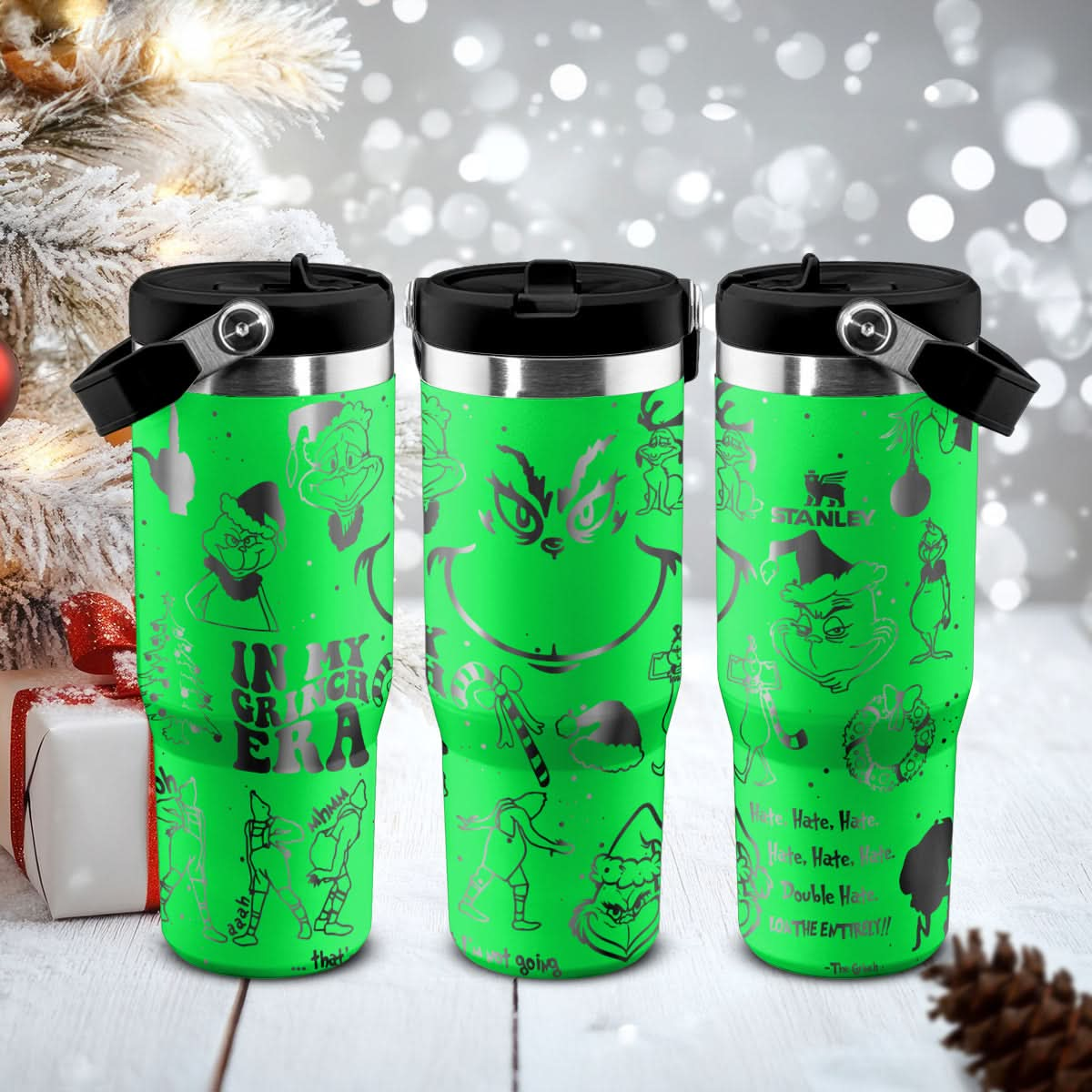 Grinch IceFlow 40oz Tumbler - 410HLHNTB004