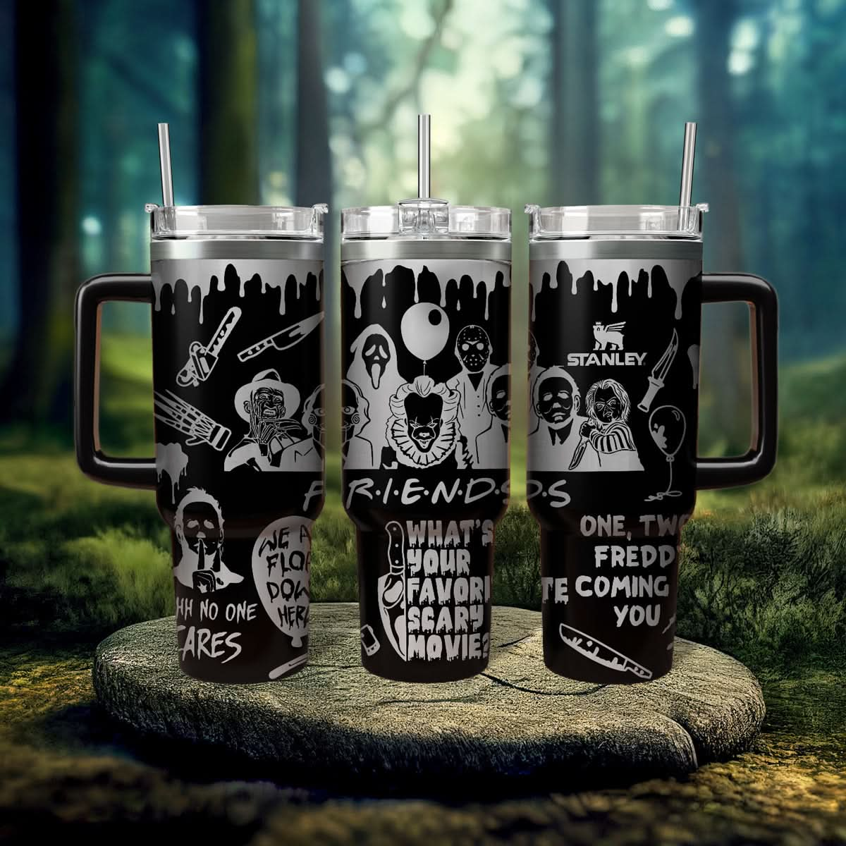 Horror Movies Quotes 40oz Tumbler - 407HLHNTB064