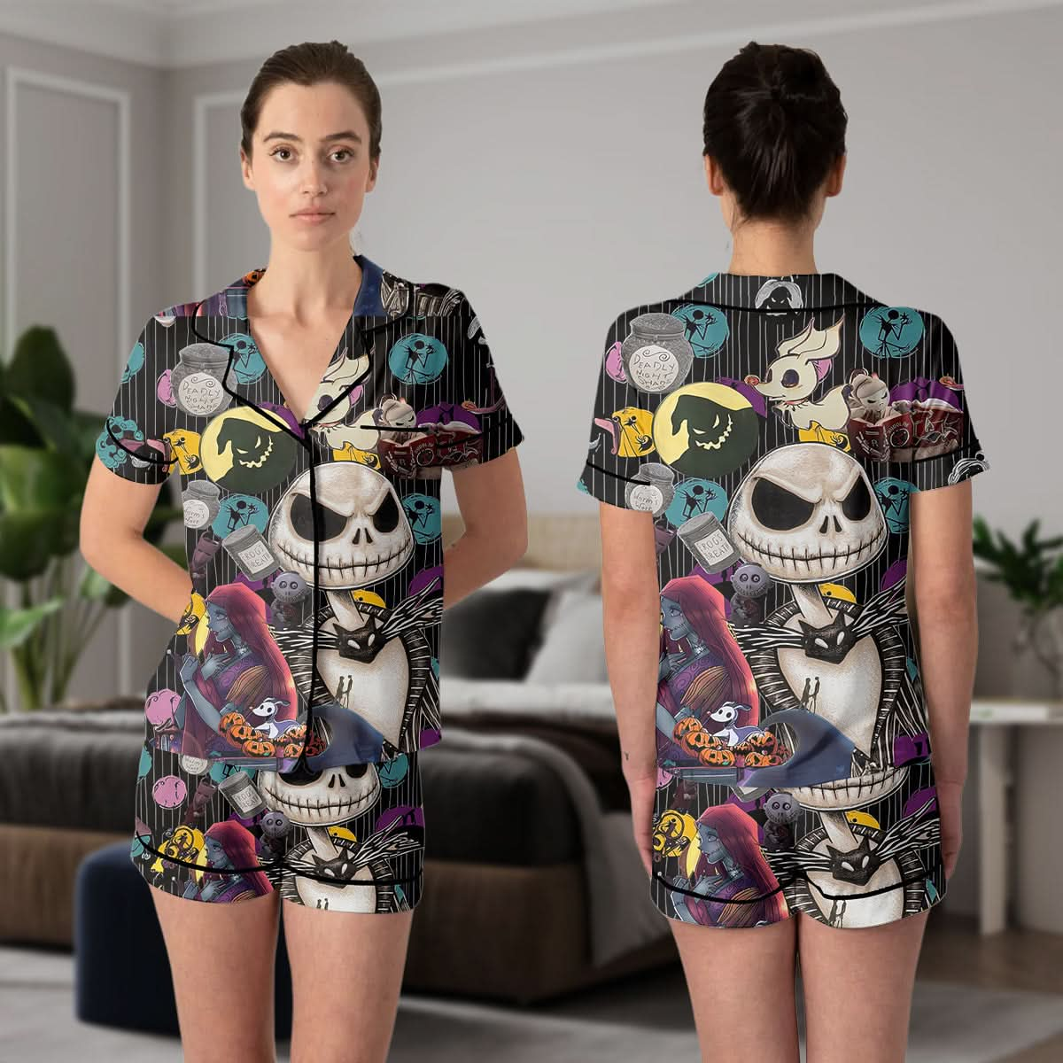 The Nightmare Before Christmas Pajama - 409VTHNPJ037