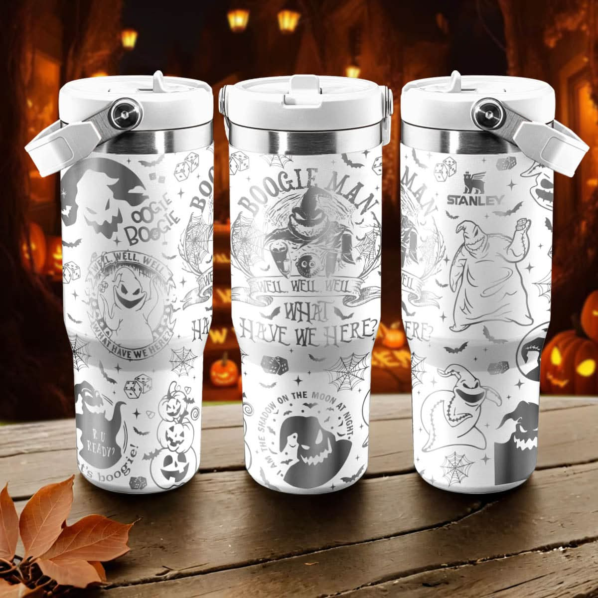 Oogie Boogie Nightmare Christmas IceFlow 40oz Tumbler - 408HLTLTB122