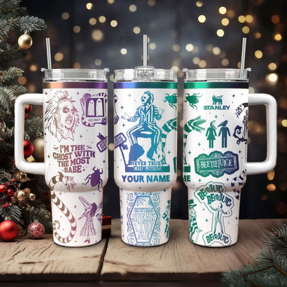 Beetlejuice Movies 40oz Custom Tumbler - 409HLTLTB175