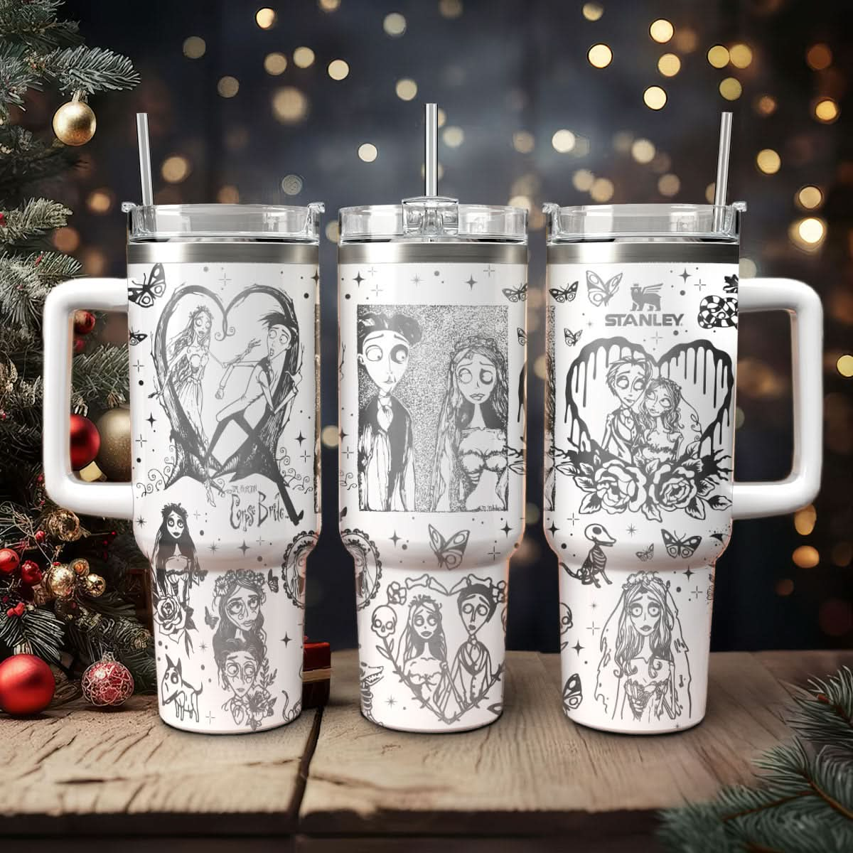 Couple Corpse Bride 40oz Tumbler - 409HLTLTB162