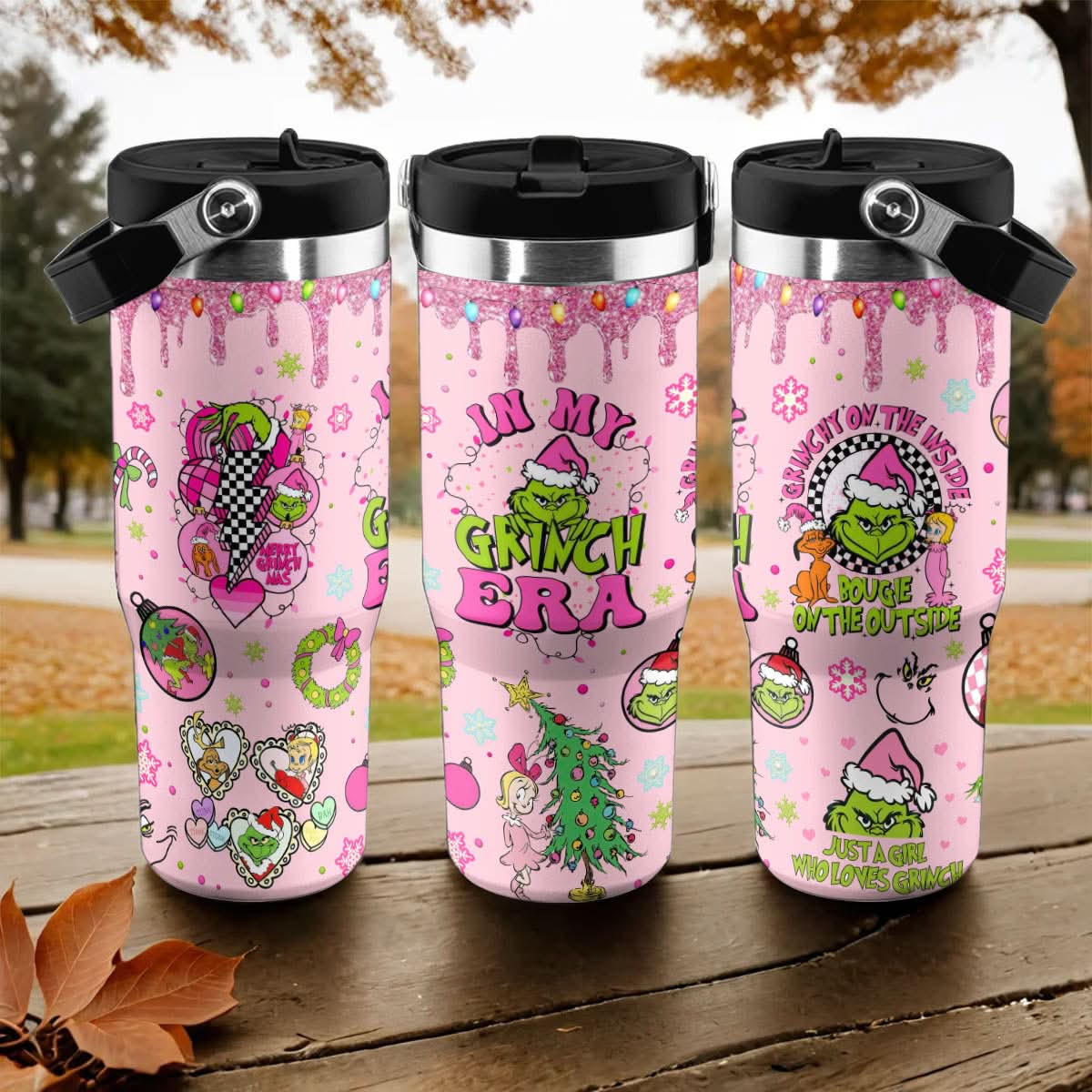 Grinch IceFlow 40oz Tumbler - 410TTTLTB009