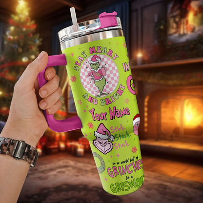 Custom Grinch Movie 40oz Tumbler - 409TTTLTB015