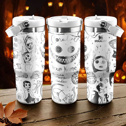 Custom Coraline Movies IceFlow 40oz Tumbler - 410HLTLTB003