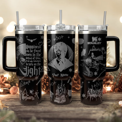 Custom "Harry Potter" Movie 40oz Tumbler - 410QA-TB040