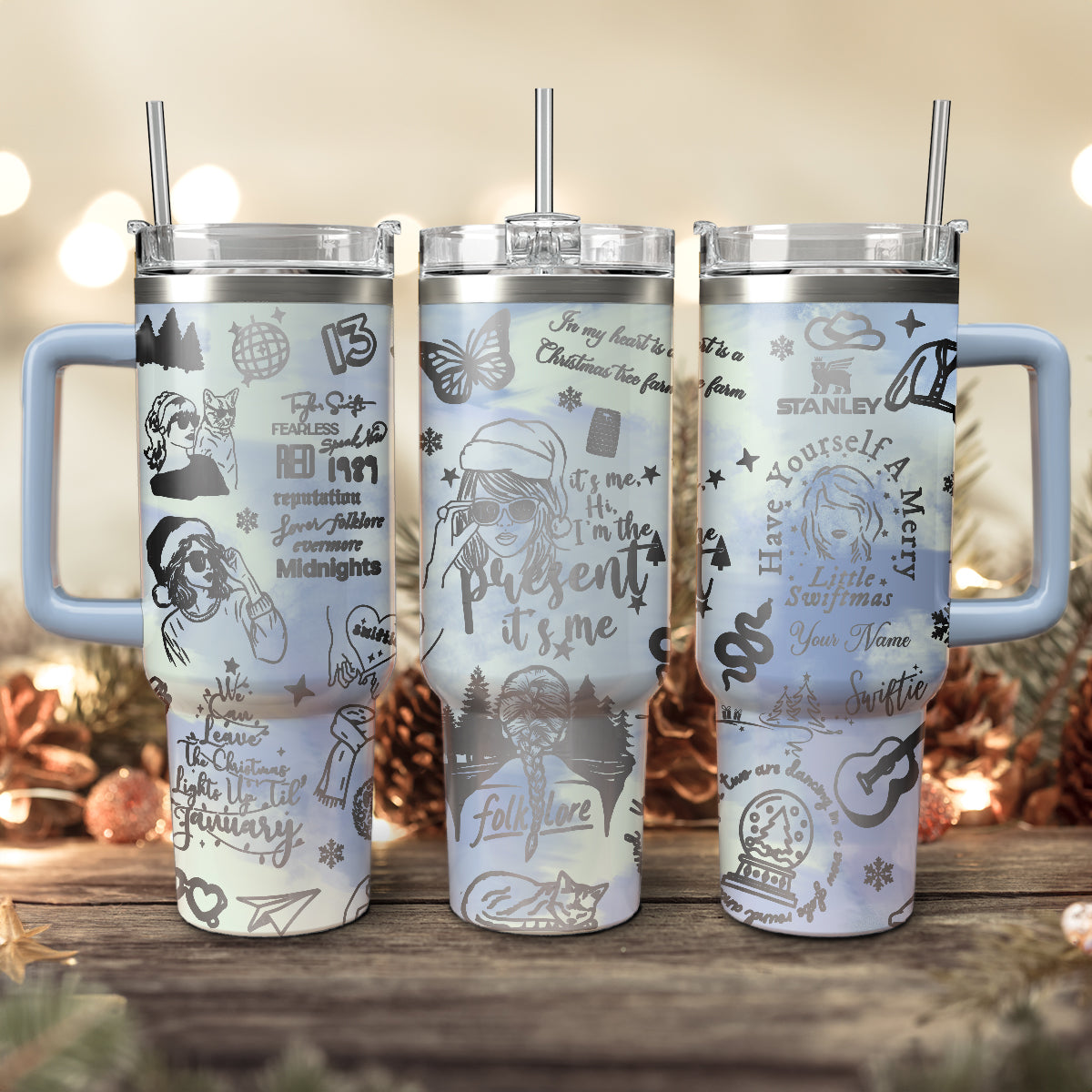 Christmas TS 40oz Tumbler - 410QA-TB054