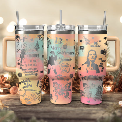 Custom Album Rep Christmas TS 40oz Tumbler - 410QA-TB064