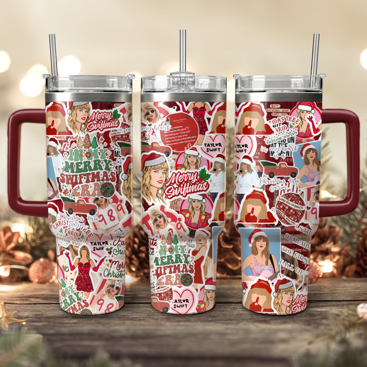 TS Christmas Tumbler 40oz, Perfect Gift For Fans - 410QA-TB055