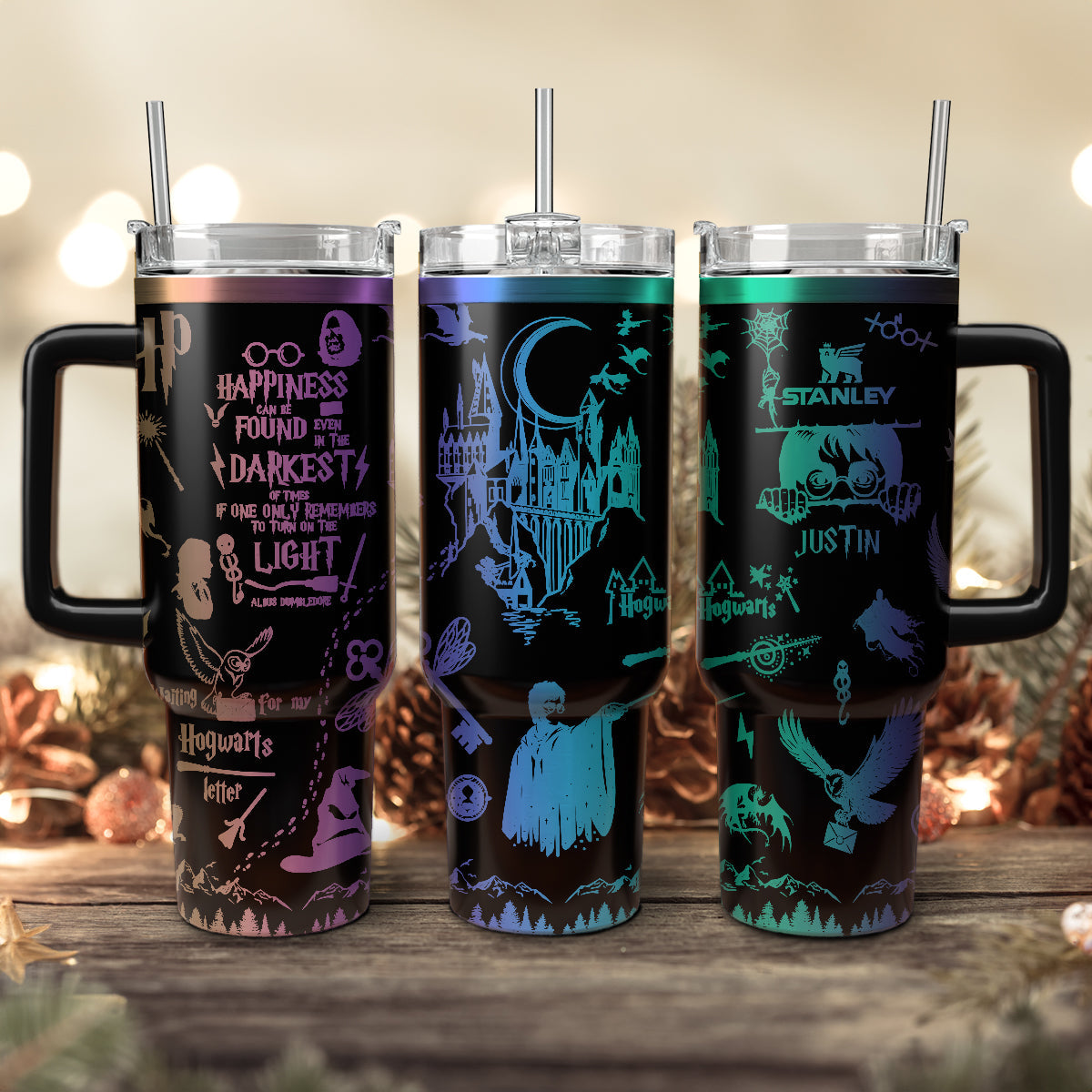 Custom "Harry Potter" Movie 40oz Tumbler - 410QA-TB030