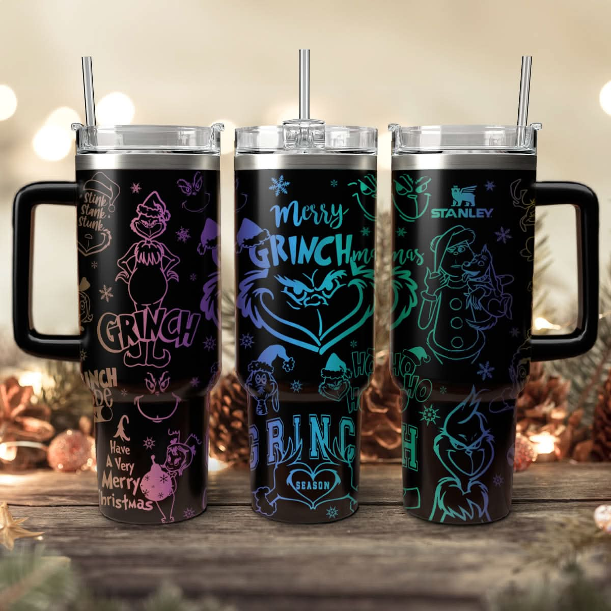 Grinch Movie 40oz Tumbler - 410TTTLTB011