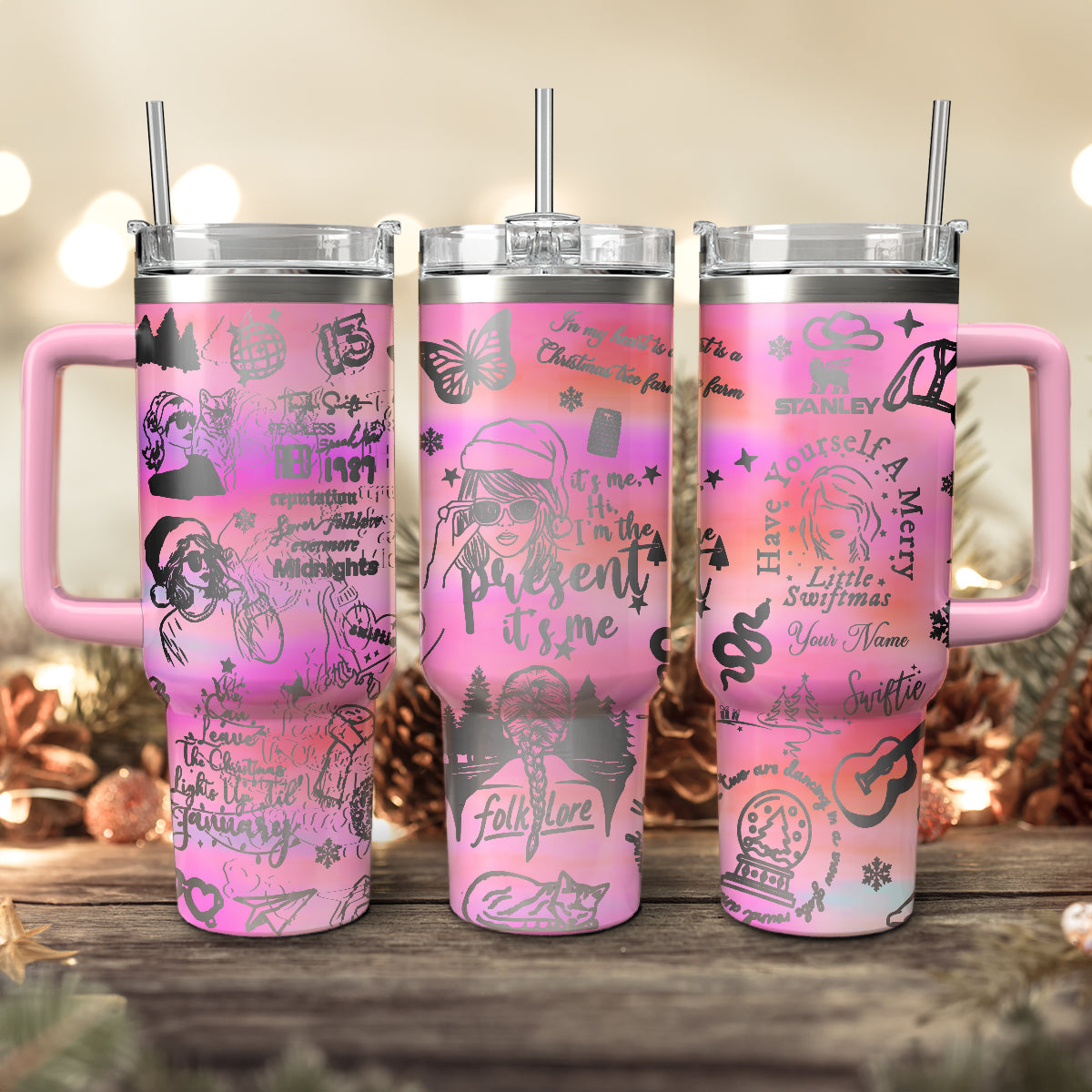 Christmas TS 40oz Tumbler - 410QA-TB054