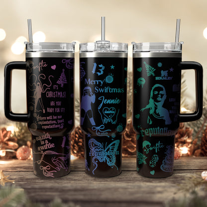 Custom Album Rep Christmas TS 40oz Tumbler - 410QA-TB064