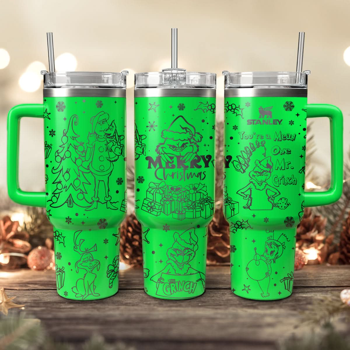 Grinch Movie 40oz Tumbler - 410TTTLTB013