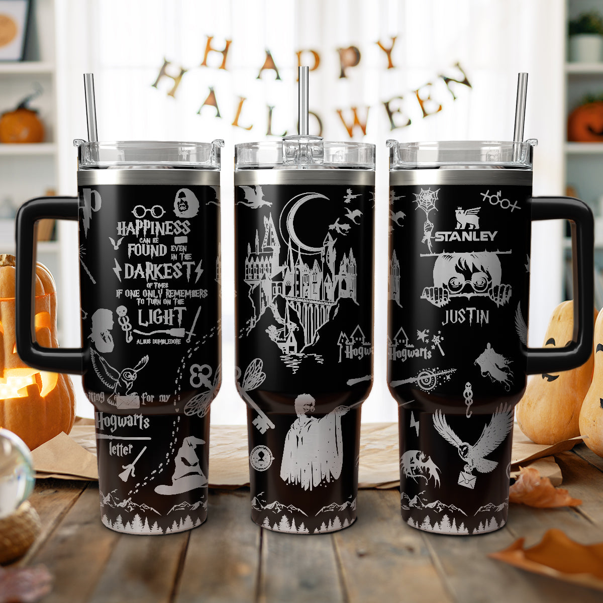 Custom "Harry Potter" Movie 40oz Tumbler - 410QA-TB030