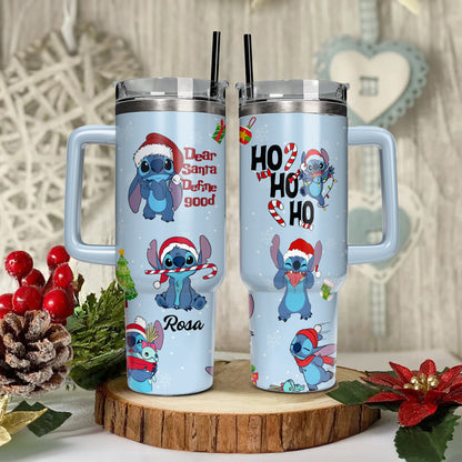 40oz Christmas DN Custom Tumbler - 411TT-TB005