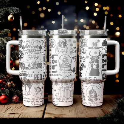 Christmas TS Gift 40oz Tumbler - 410QA-TB066