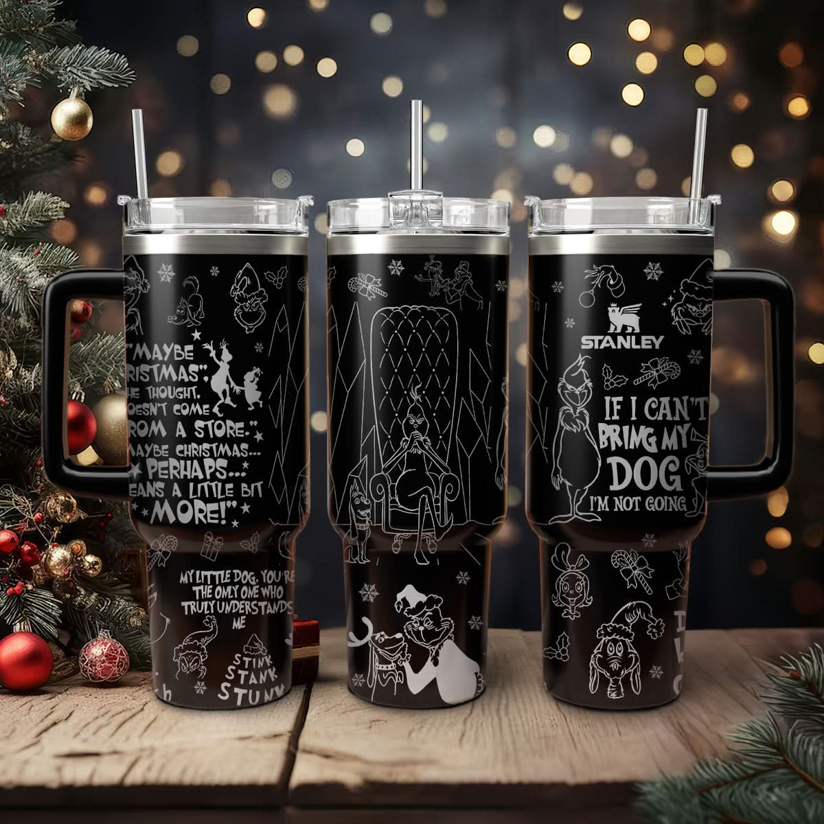 Grinch Movie 40oz Tumbler - 410QA-TB014